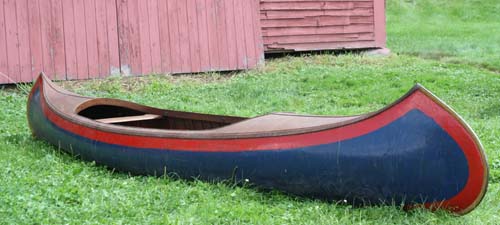 old canoe